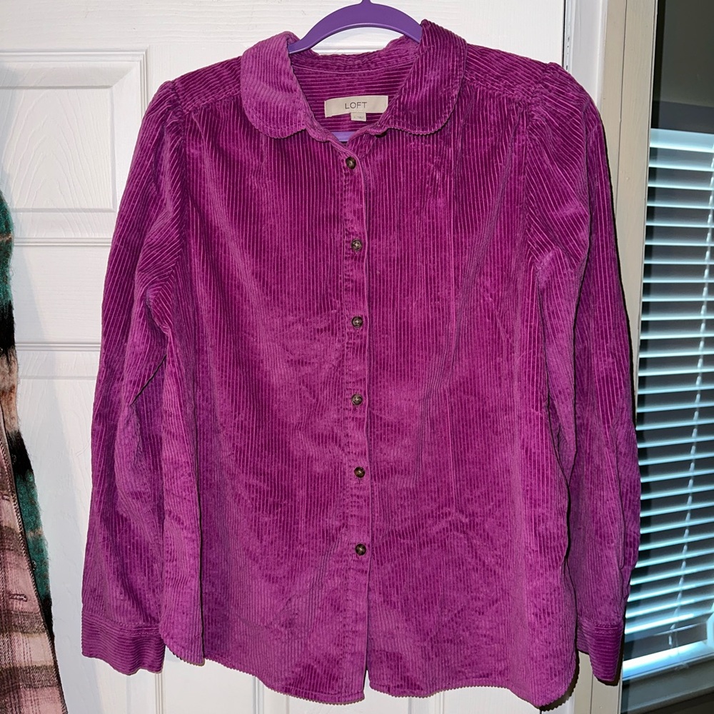 Loft Corduroy Top